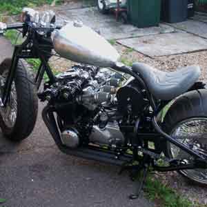 hand built custom bike