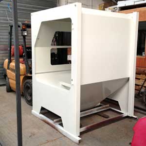 machine cabinet coating